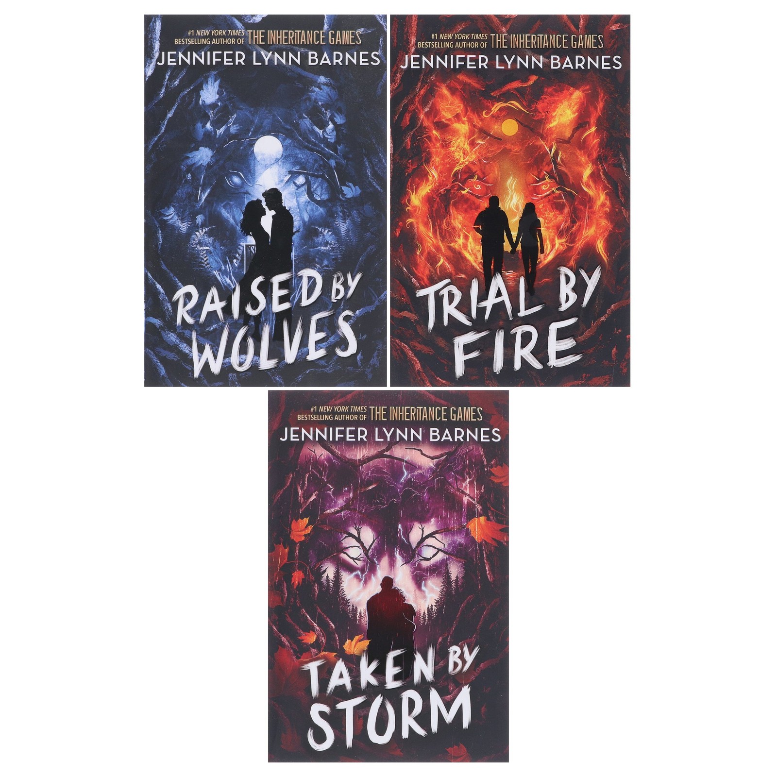 Raised by Wolves Series 3 Books Paperback- Ages 12+ – By Jennifer Lynn Barnes