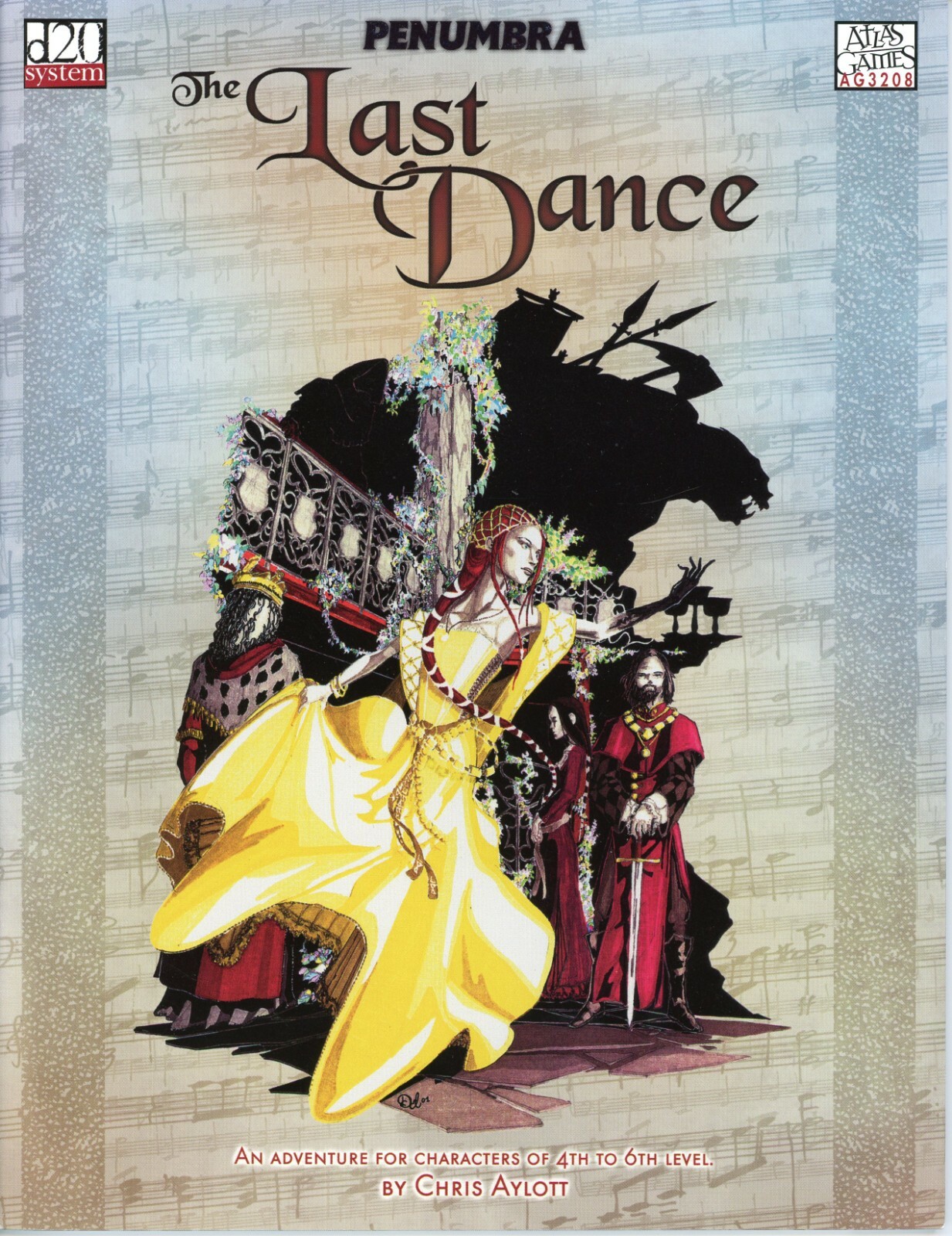 Dungeons & Dragons Penumbra The Last Dance d20 RPG D&D