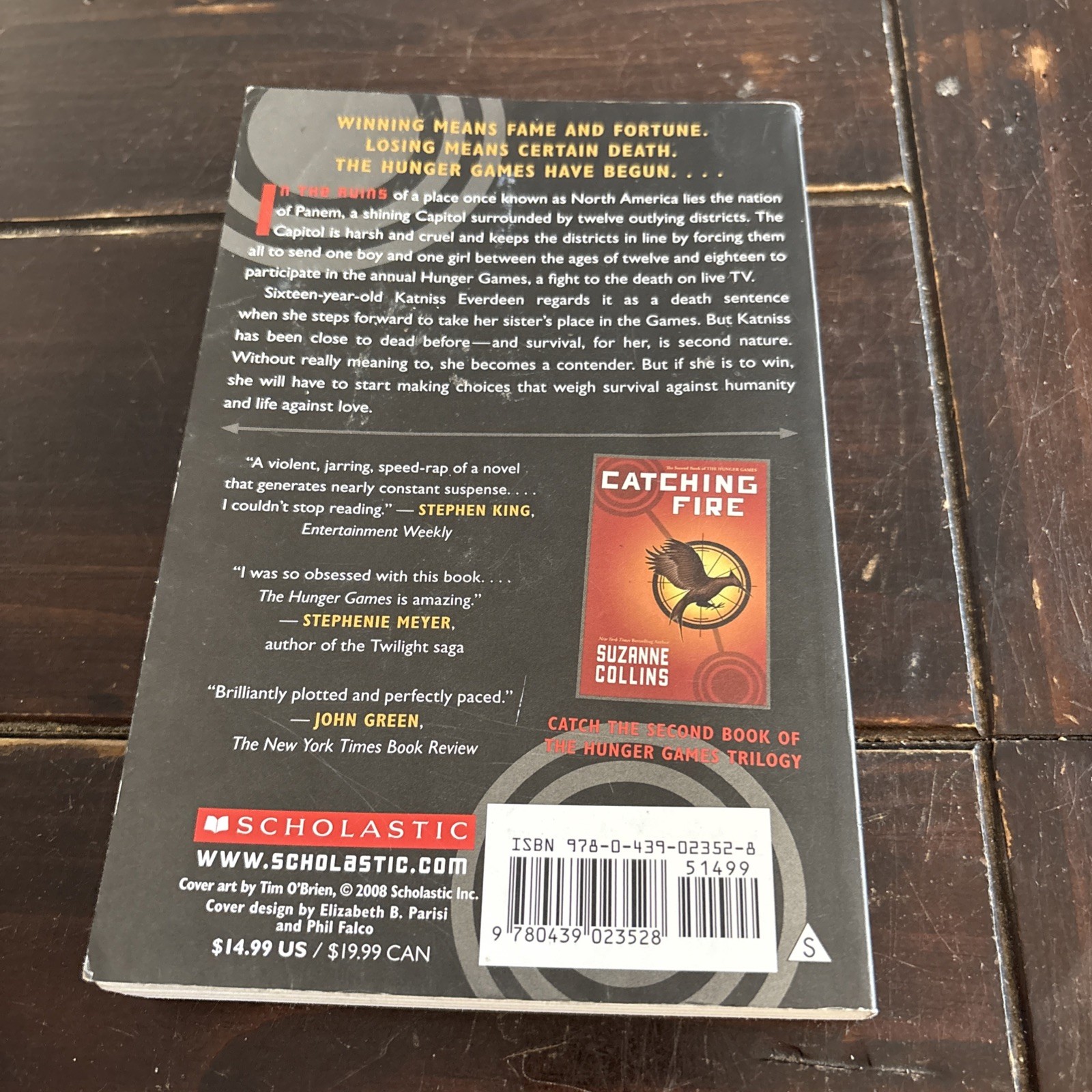 Hunger Games (Hunger Games, Book One) by Suzanne Collins (2010, Trade Paperback)