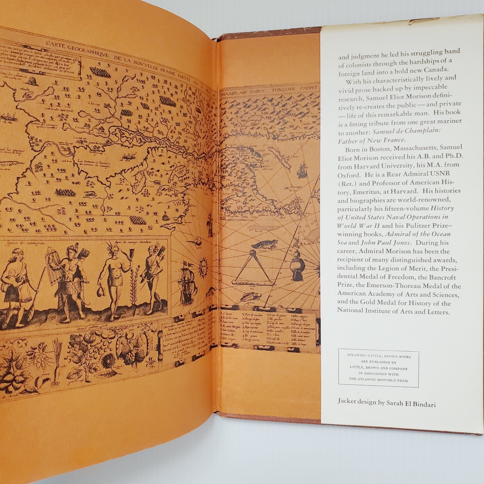 Samuel De Champlain Book Father of New France Samuel Eliot Morison 1972 Vintage