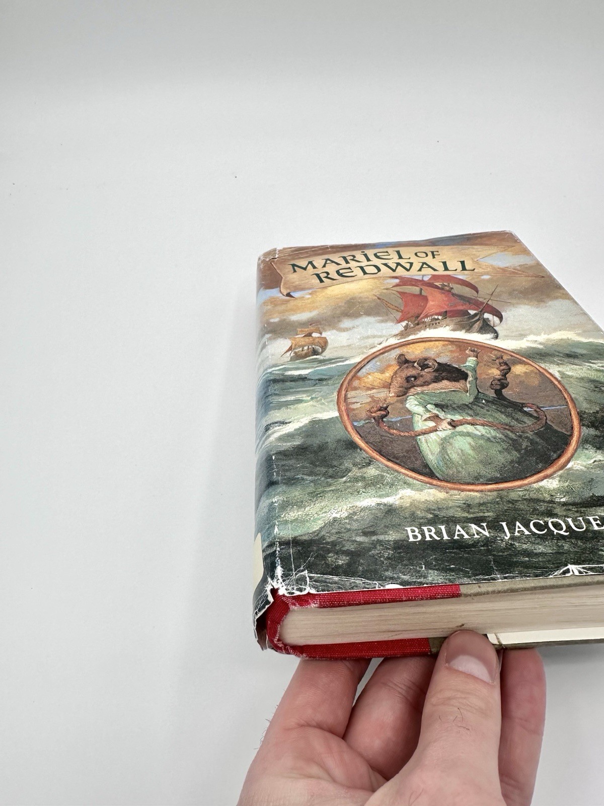 Mariel of Redwall by Brain Jacques 1st American Printing 6th Impression HD DJ