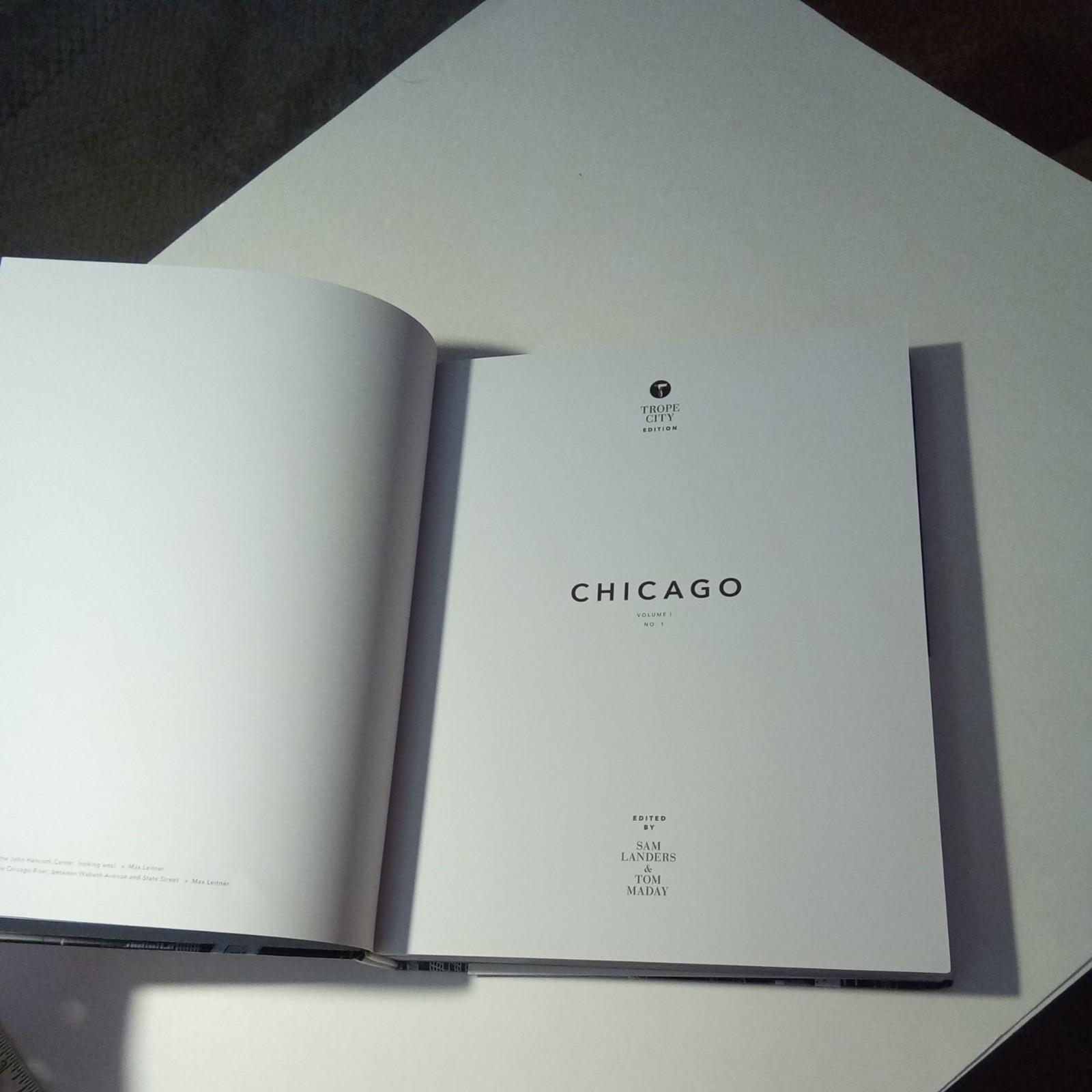 Trope Chicago by Sam Landers Hardcover (Trope City Edition)