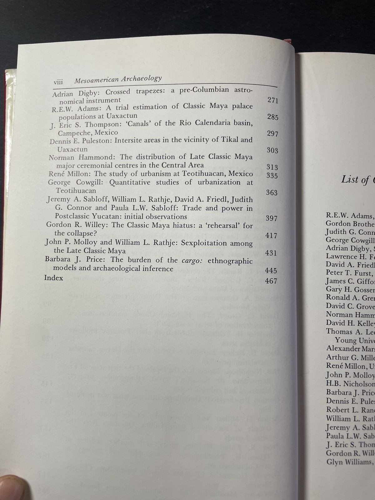 Mesoamerican Archaeology New Approaches Edited by Norman Hammond Hardcover 1974