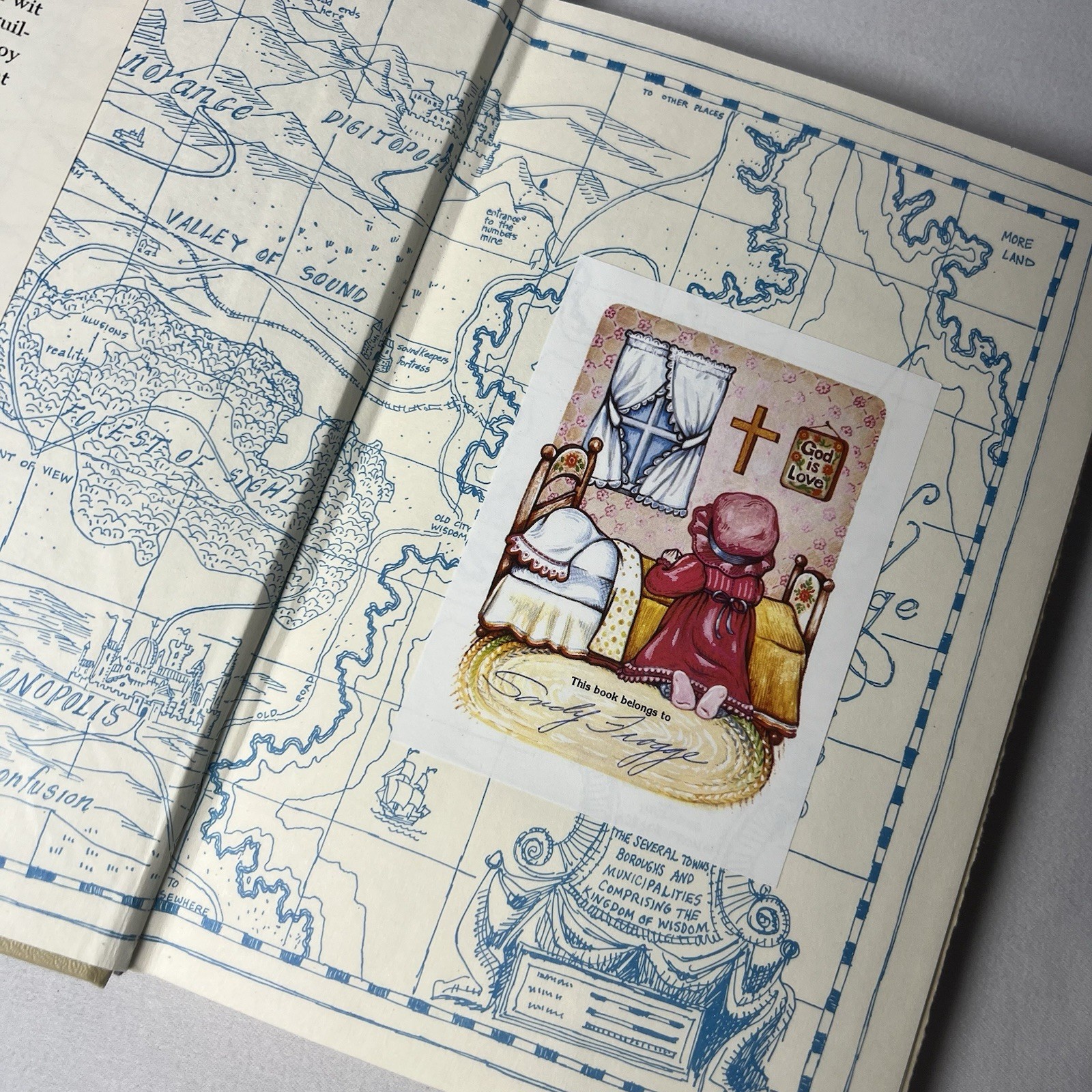 The Phantom Tollbooth by Norton Juster HC Book Club Edition Illus Feiffer 1961