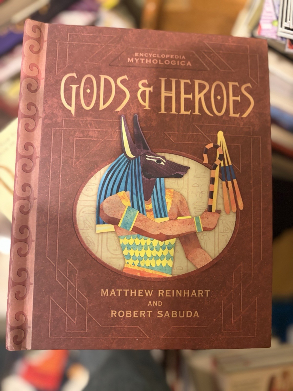 Encyclopedia Mythologica: Gods and Heroes Pop-Up by Reinhart And Sabuda Pop Up
