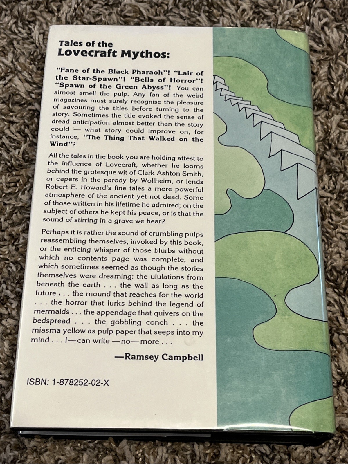 Robert Price *RARE* Tales of the Lovecraft Mythos Book – 1992 – LTD – Arkham