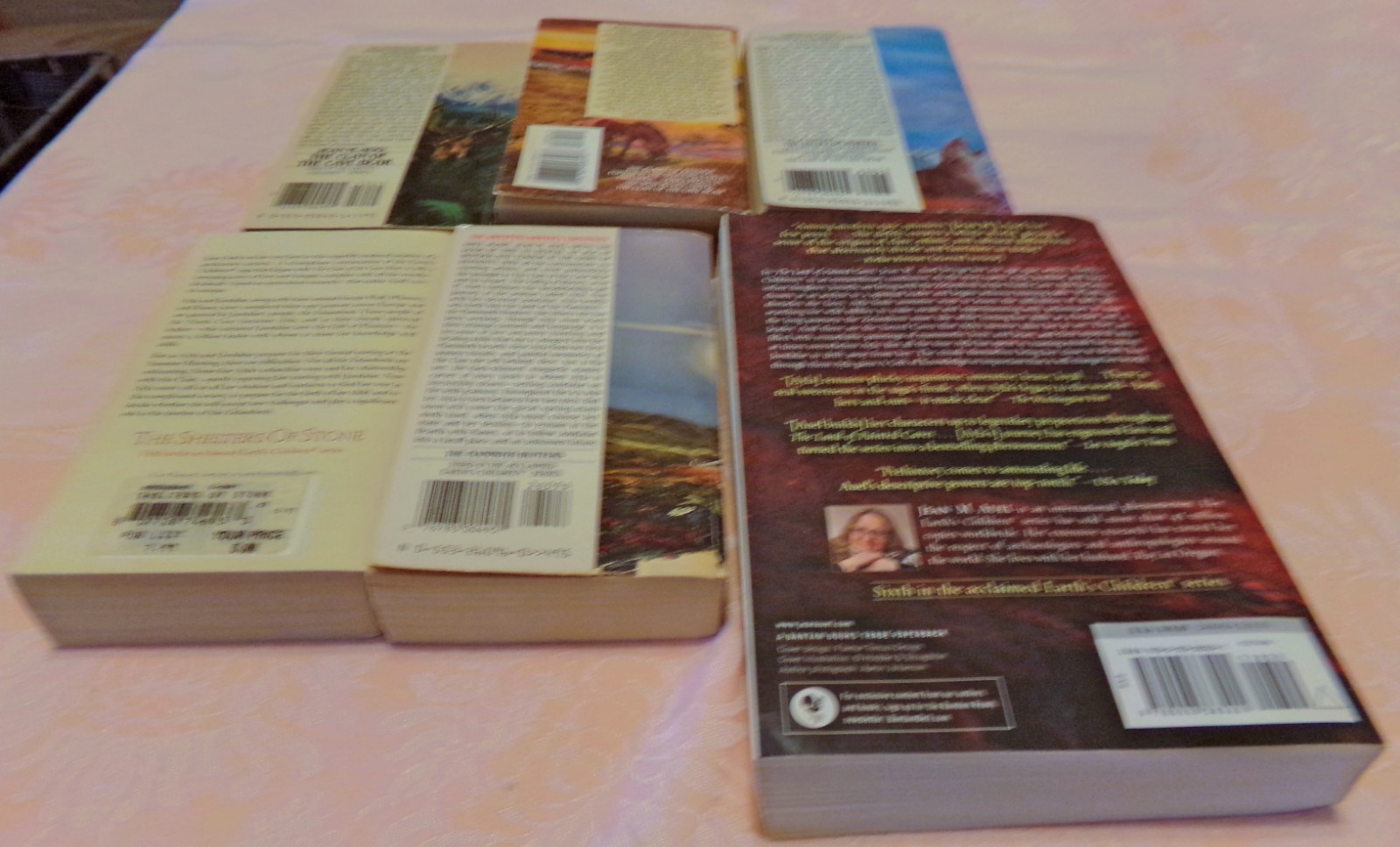 Jean Auel Earth’s Children Clan of the Cave Bear Series Complete 6 Books 1-6 VGC