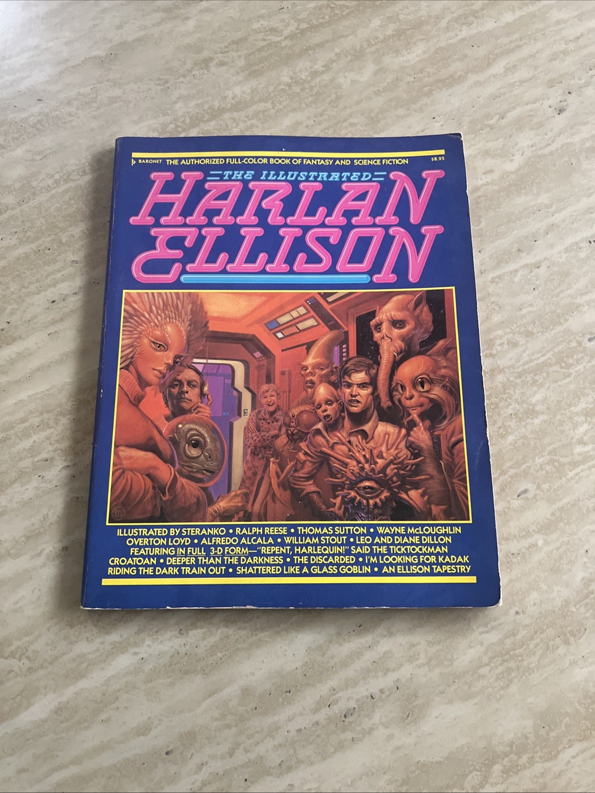 The Illustrated Harlan Ellison (Byron Preiss Visual 1978)