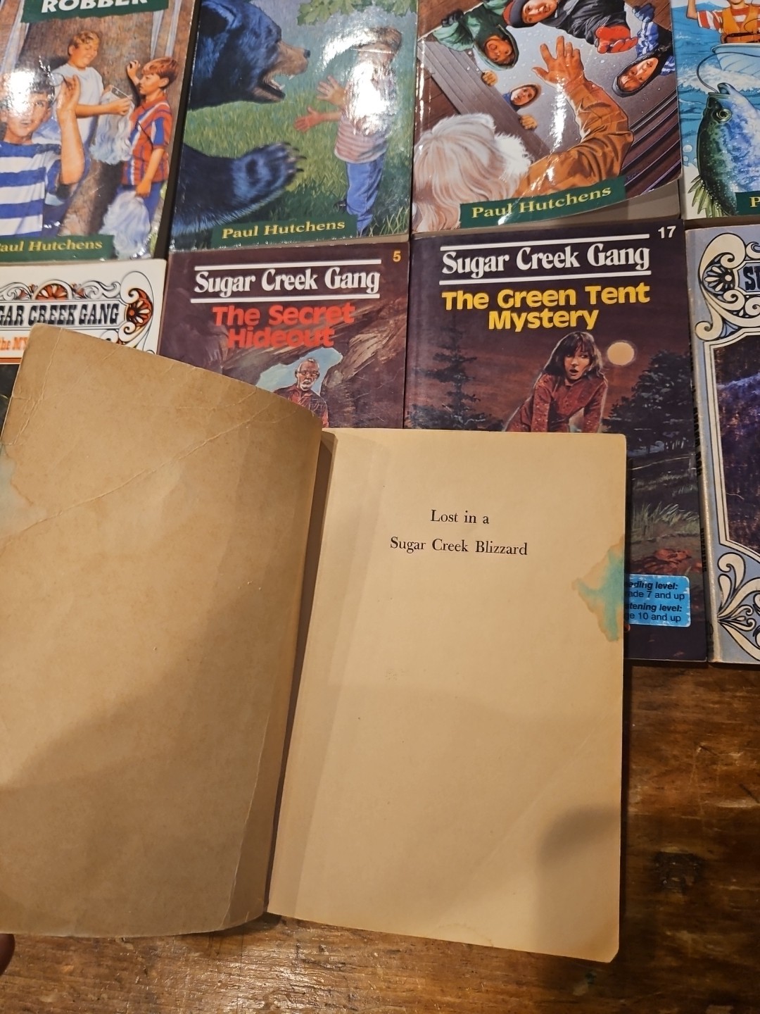 Lot Of 11 Sugar Creek Gang Books Paul Hutchens Moody Press