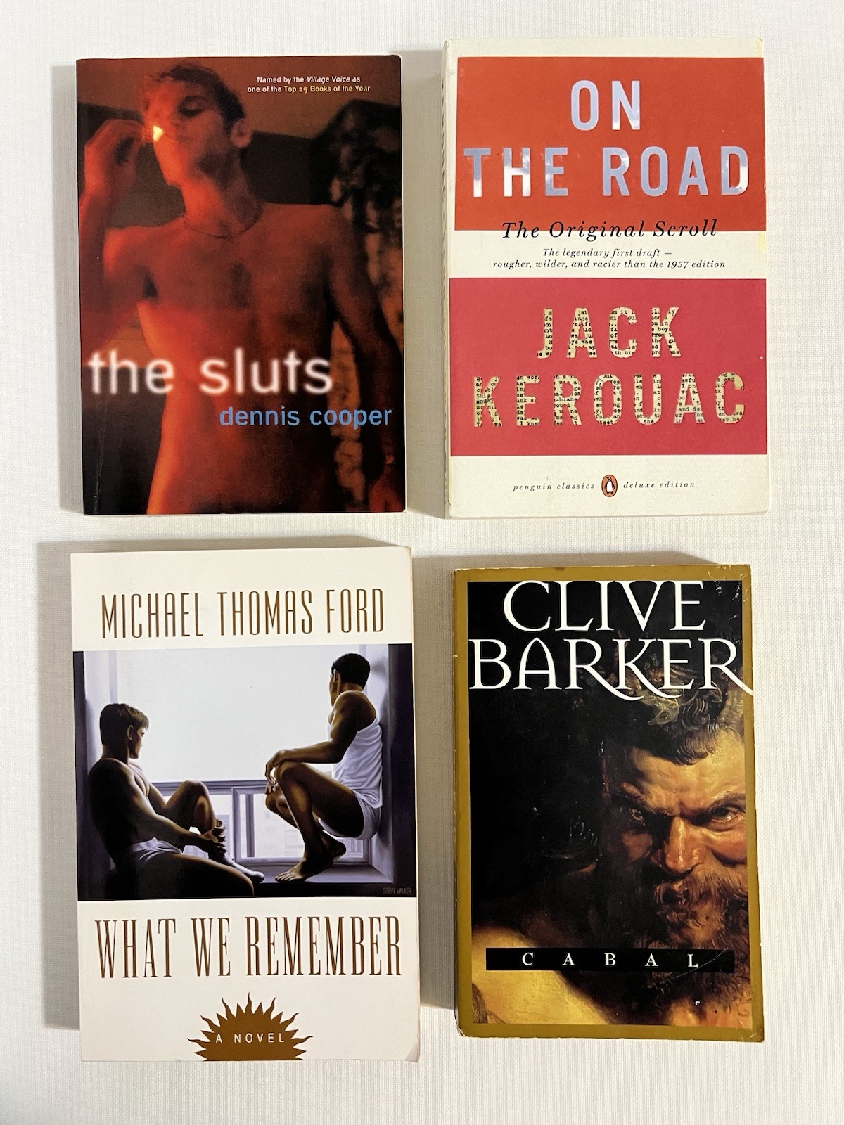 LGBT Transgressive Gay Book Lot Dennis Cooper Jean Genet Cocteau Clive Barker