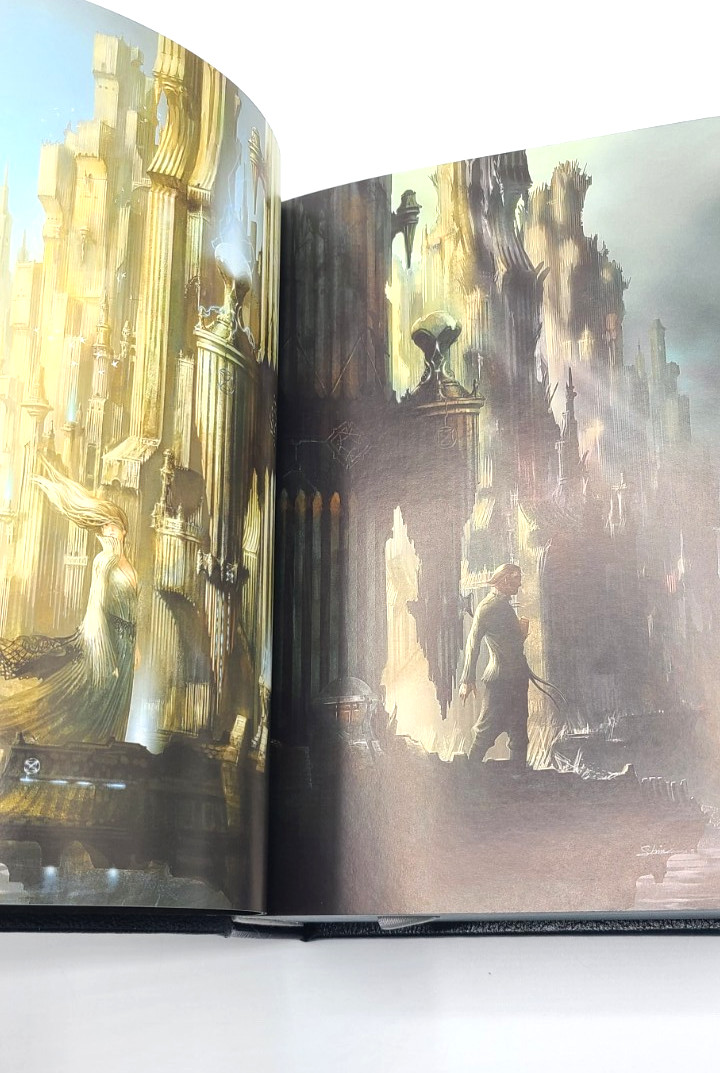 SIGNED Elantris By Brandon Sanderson LEATHERBOUND EDITION Cosmere