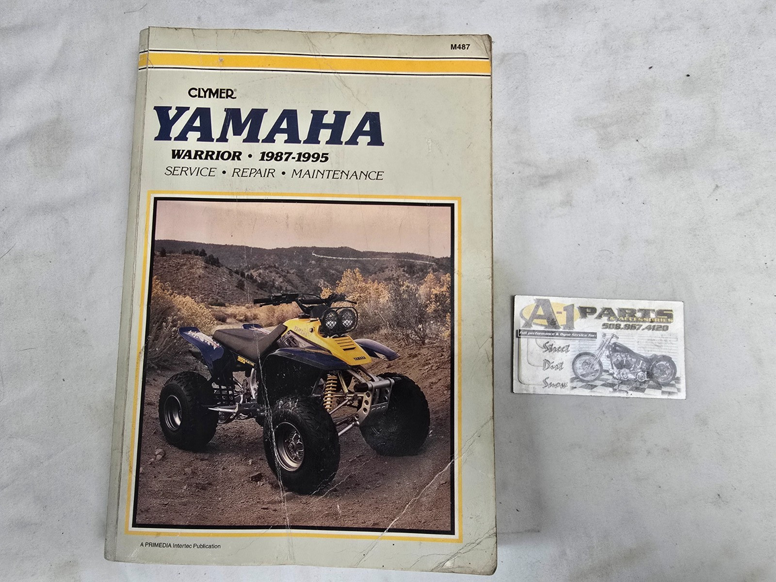 Clymer Service Repair Maintenance Manual 1987-1995 Yamaha Warrior ATV M487