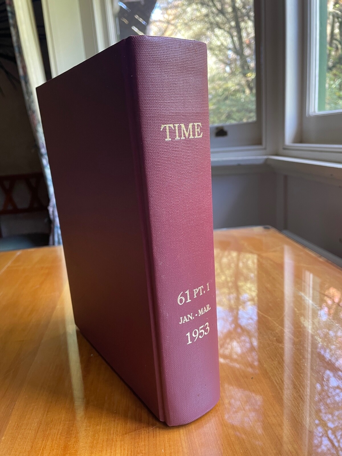 TIME Magazine – Original Bound Volume – January-March 1953 – Rare time capsule!