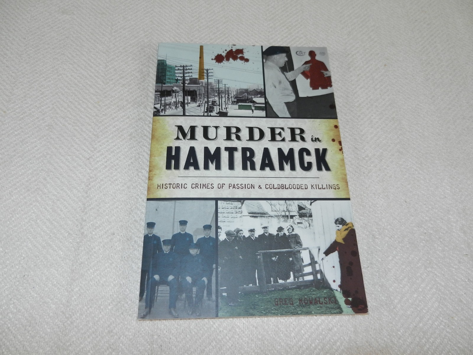 MICHIGAN Detroit area &Several murders profiled “MURDER IN HAMTRAMCK” Signed