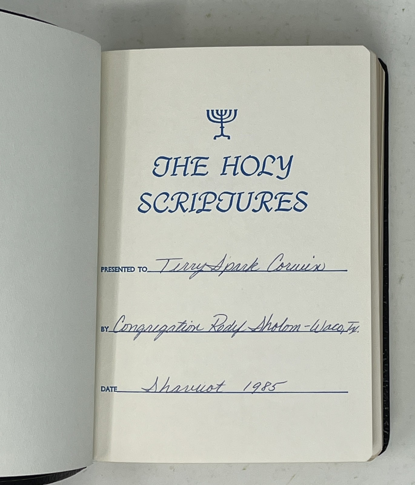 The Holy Scriptures According to the Masoretic Text – 1955 HC Jewish Pub Society
