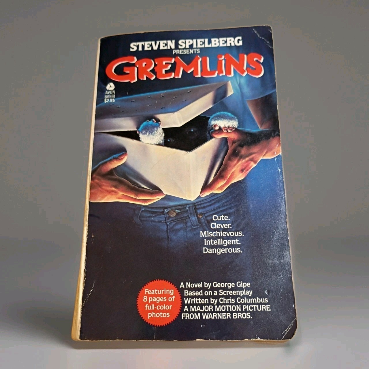 Gremlins 1984 First Printing Paperback Novel Spielberg VTG 80s
