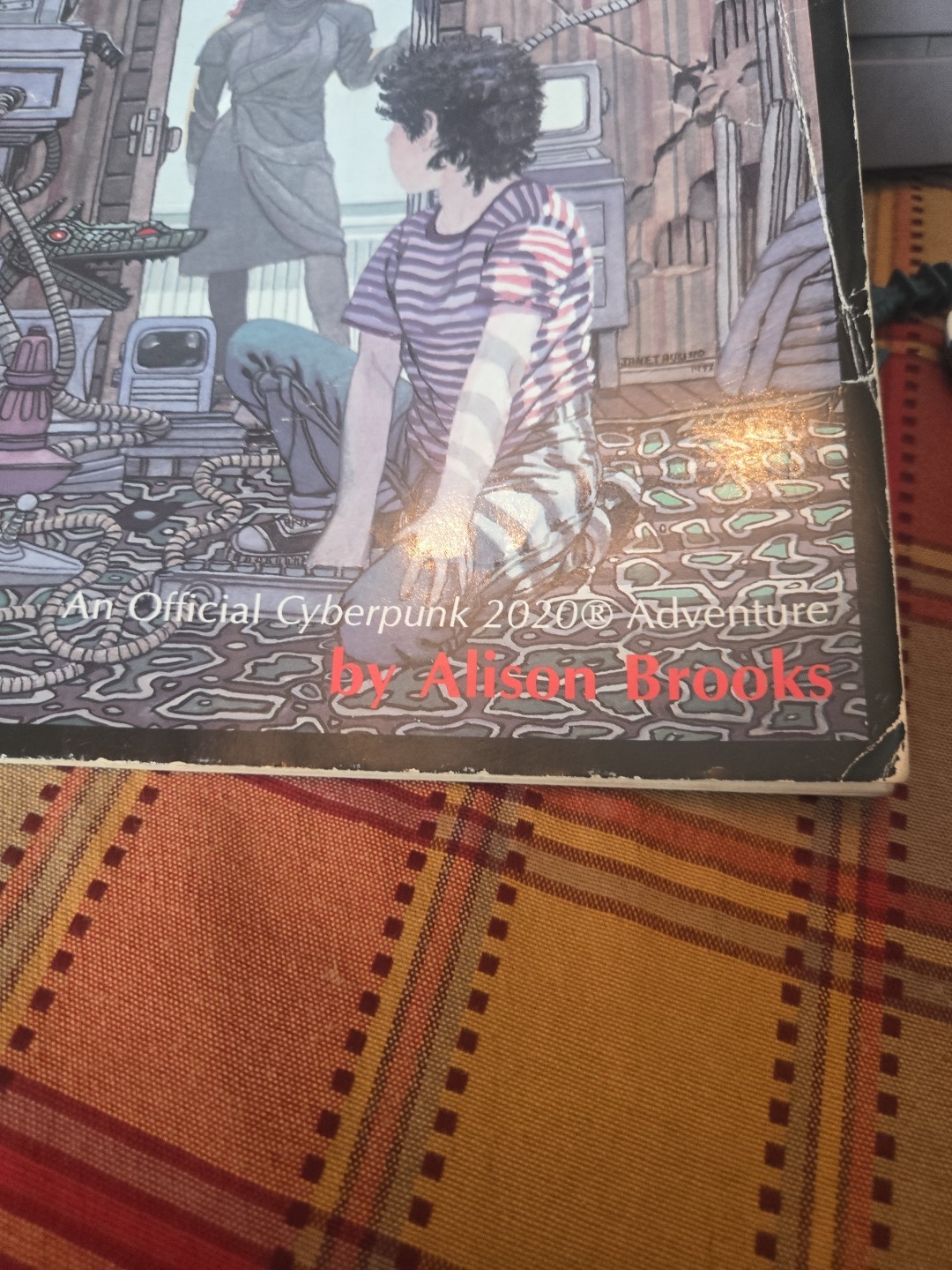 Thicker than Blood by Alison Brooks adventure for Cyberpunk Atlas Games Vintage