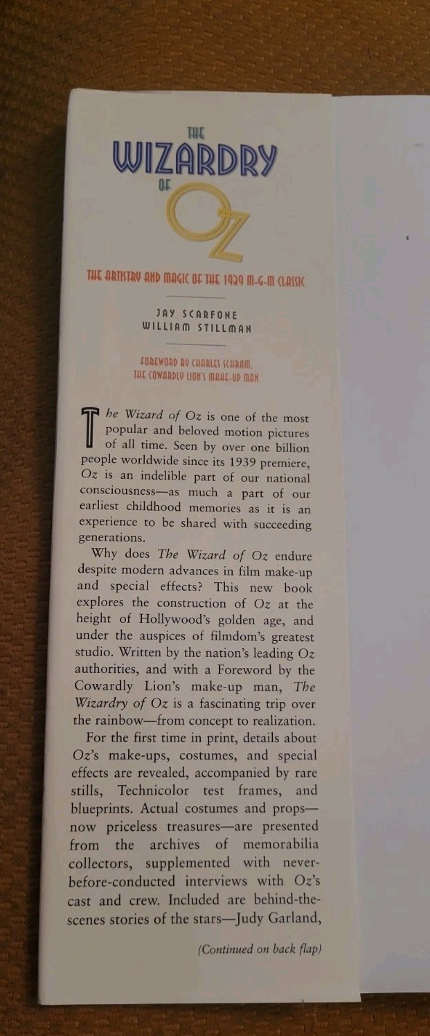 The Wizardry of Oz by William Stillman and Jay Scarfone (1999. Hardcover w/DJ)