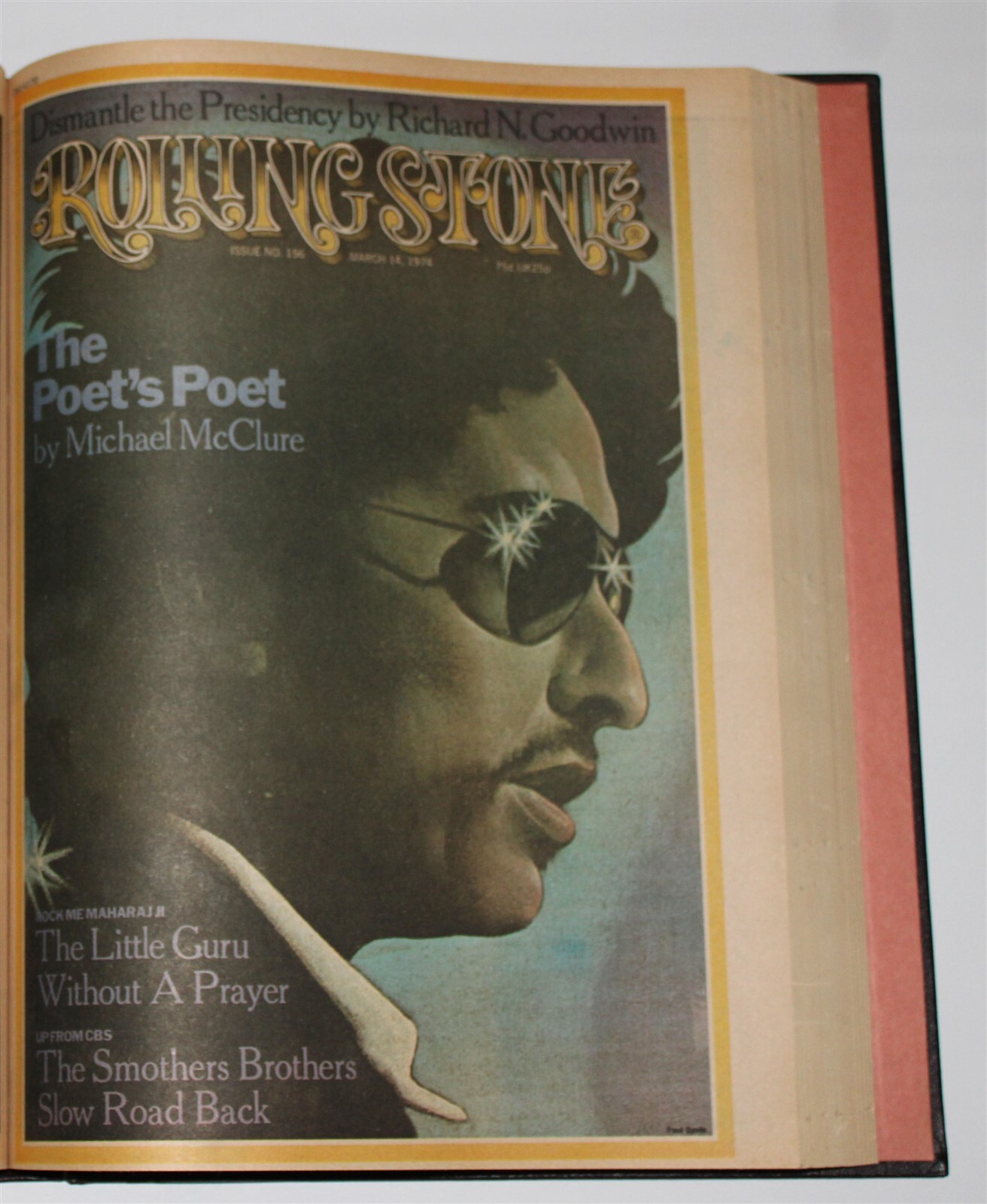Bob Dylan 1974 Tour Rolling Stone Bound 10 Issue Special HC Rock Over 1000 Pages