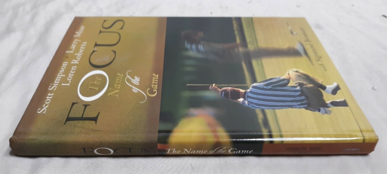 1999 FOCUS The Name of the Game Hardcover Book by SIGMUND BROUWER