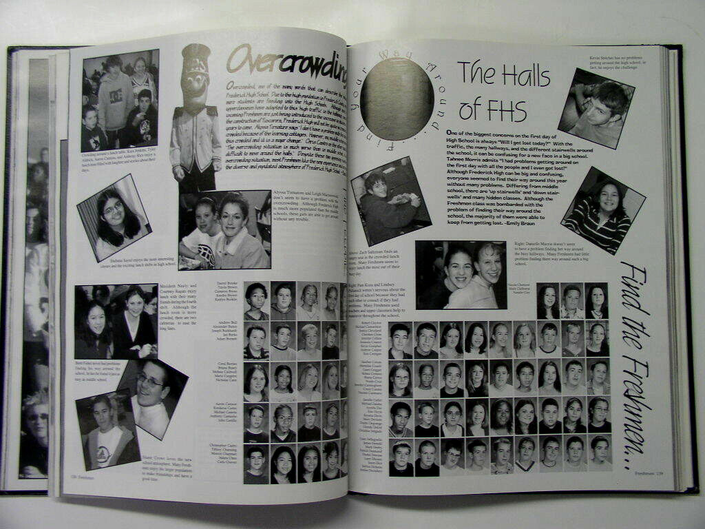 “The Last Word” 2002 Frederick High School Yearbook – Md – Maryland – 350 Pages!