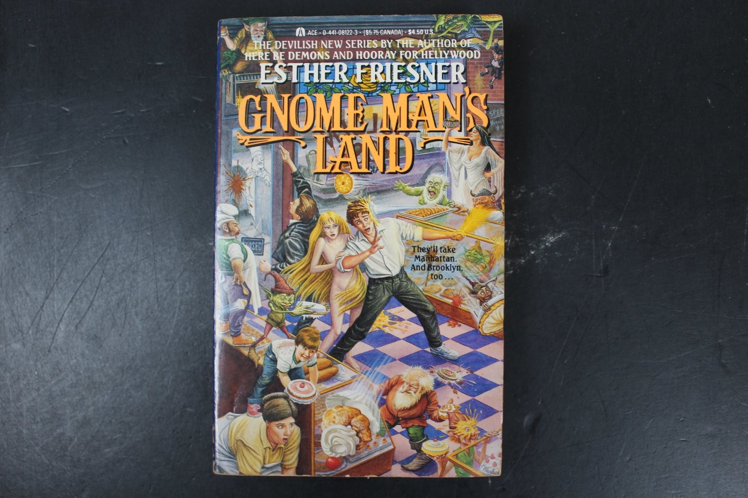 Gnome Man’s Land Esther Friesner 1991 First Edition Fantasy Ace Books PB ~VG