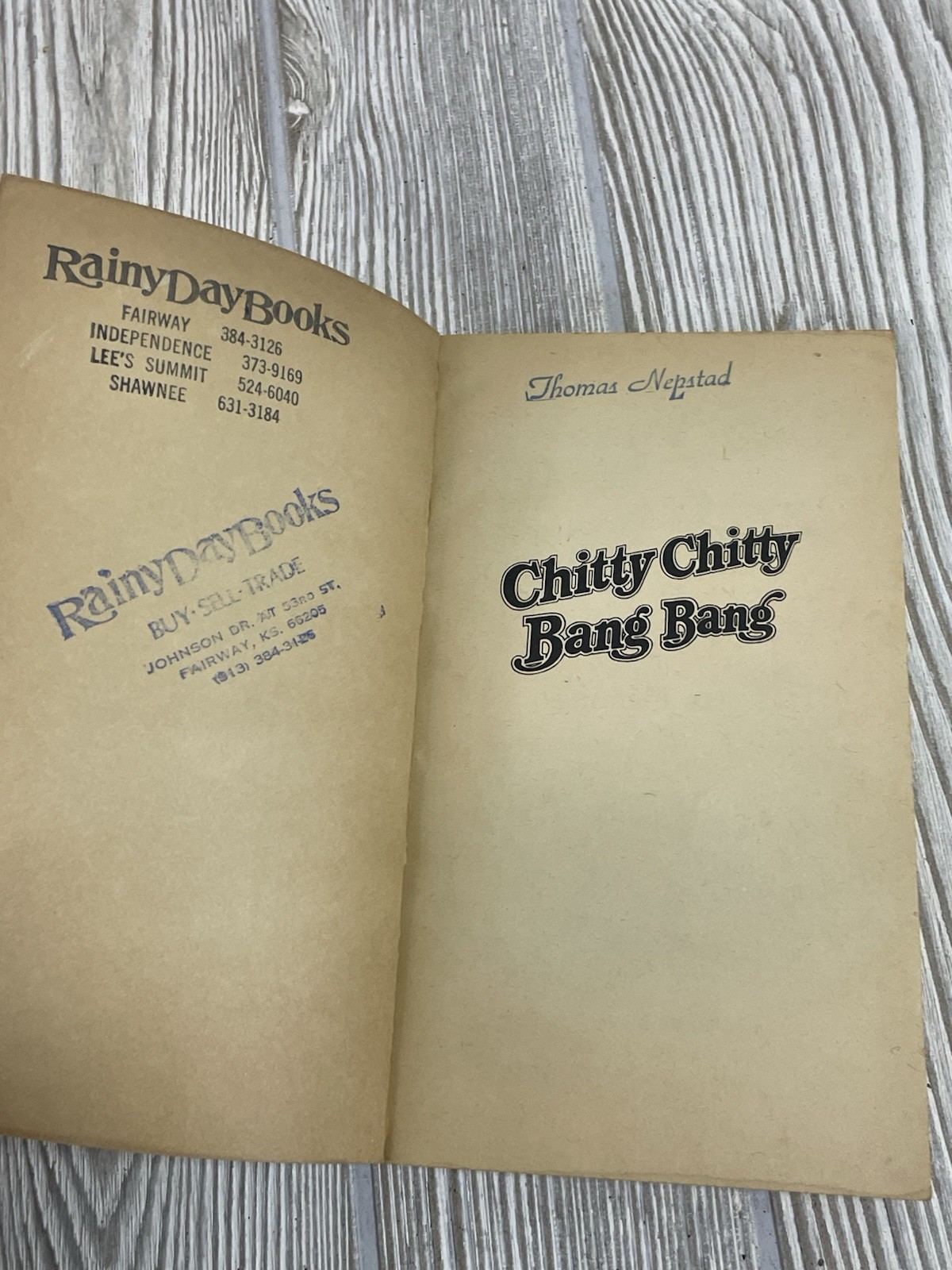 Chitty Chitty Bang Bang 1968 PB Ian Fleming Signet T3705 Movie Dick Van Dyke