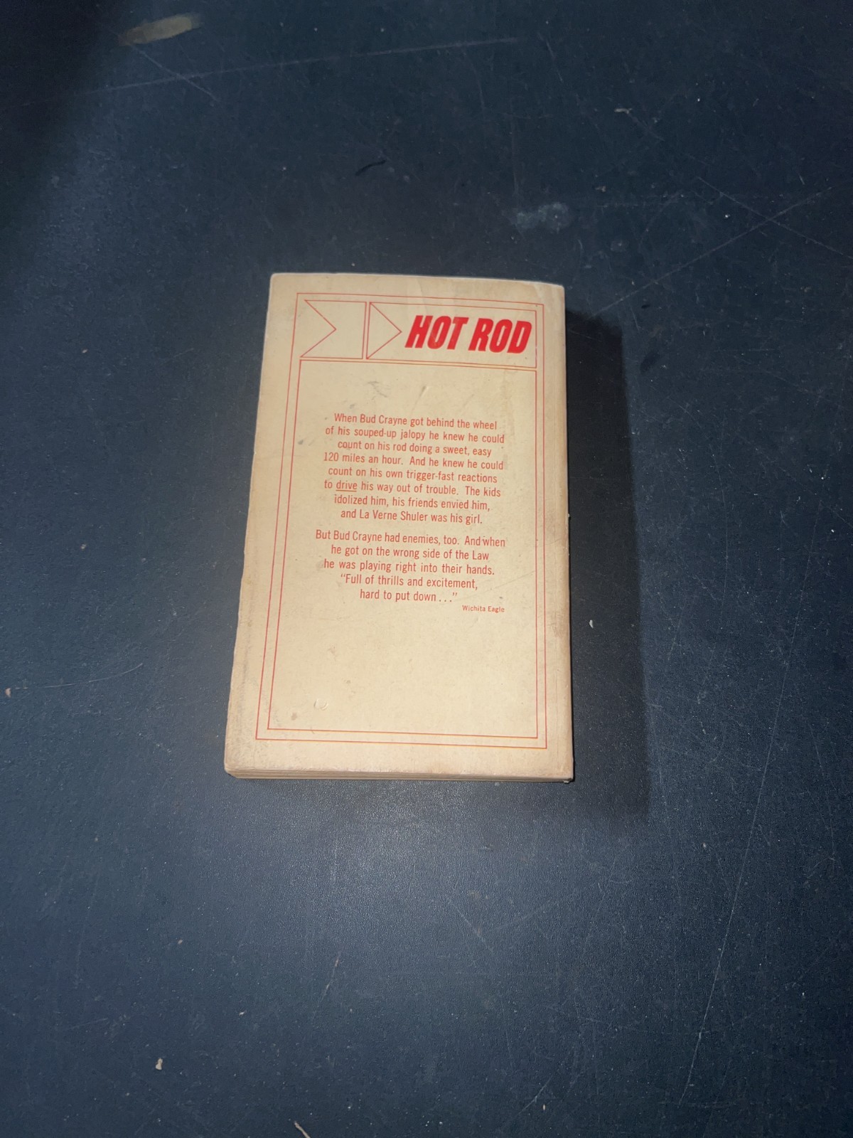 Hotrod by Henry Gregor Felson Paperback Book 1963 Printing Batam Pathfinder