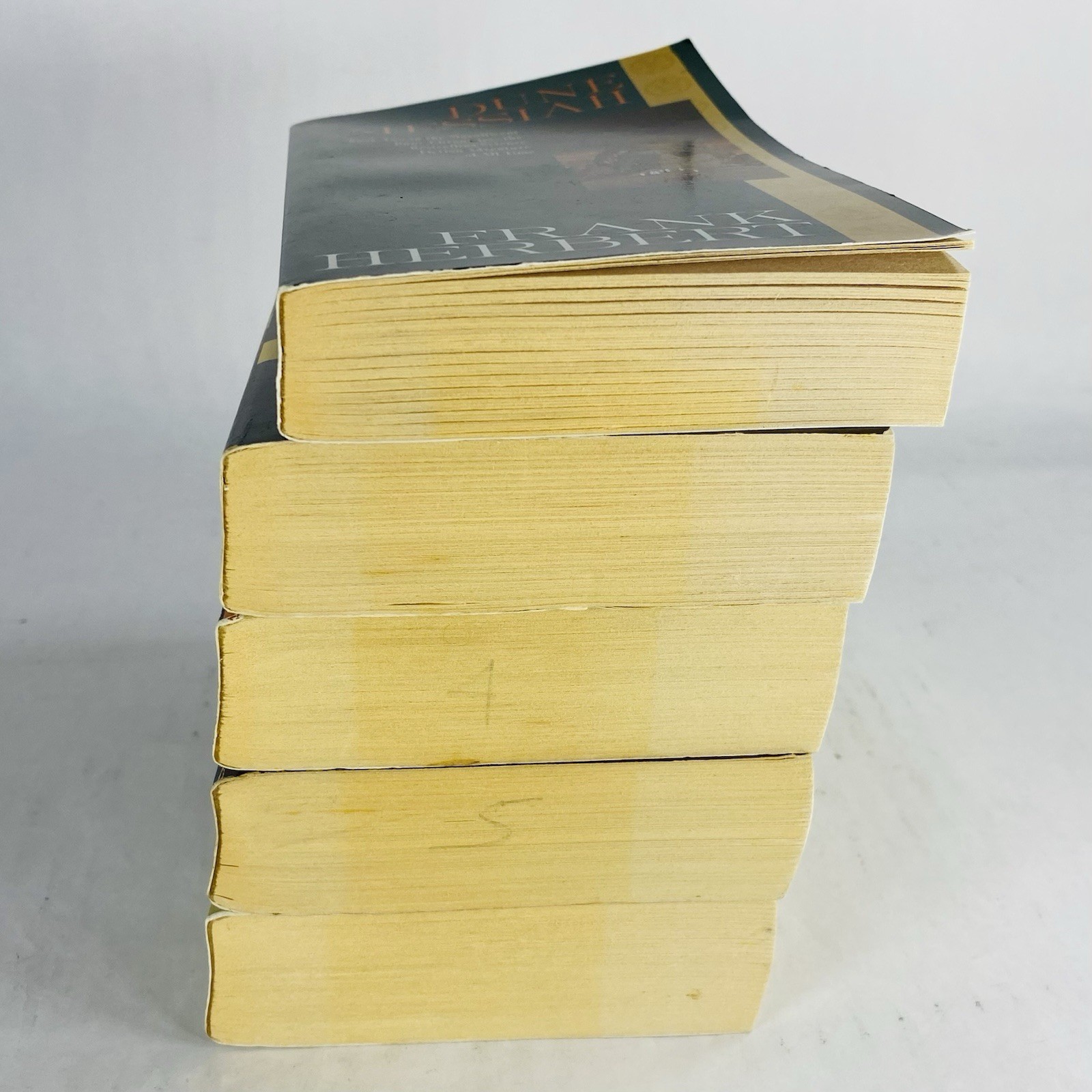 Lot of 5 Vintage DUNE Paperback by Frank Herbert Messiah, Children, God Emperor
