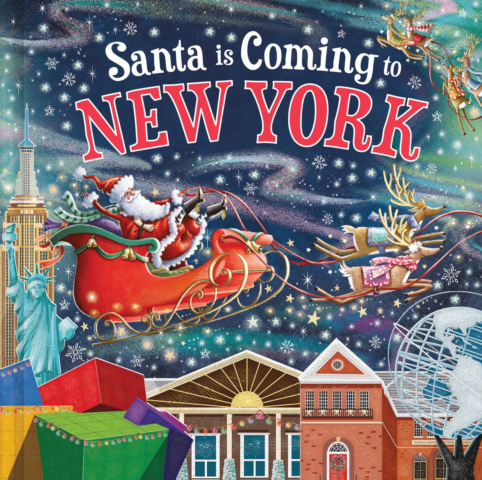 Santa Is Coming to New York: A Christmas Adventure Tale and Fun Stocking Stu…