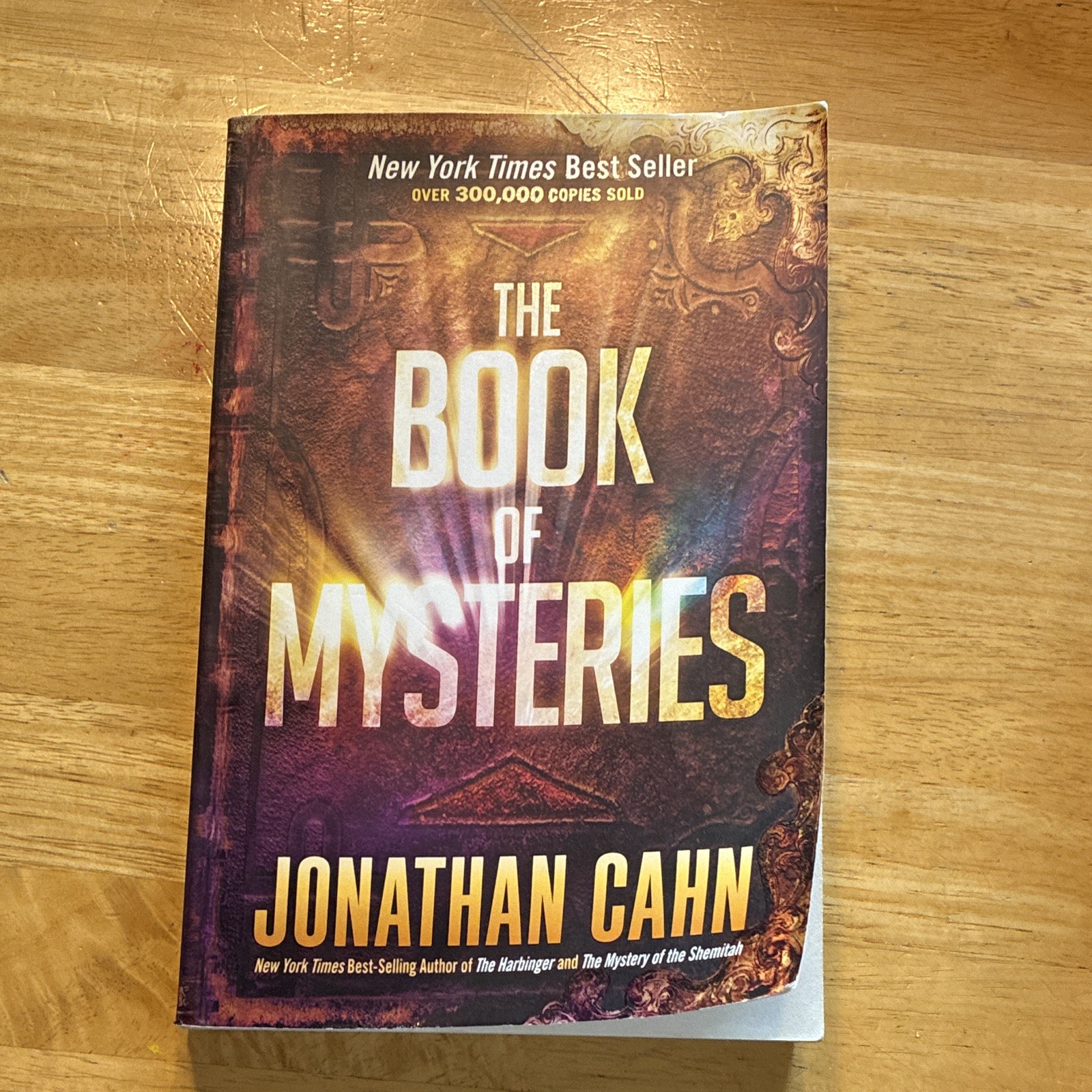 Jonathan Cahn – The Book of Mysteries, Hardcover 2016 FrontLine w/ Dust Jacket