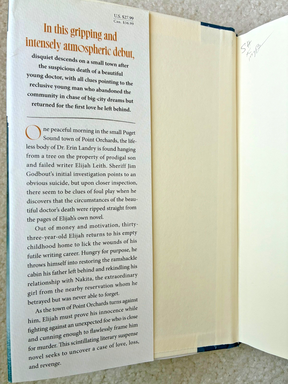 Lot 2 BOMC: Middletide by Sarah Crouch + Famous Last Words by Gillian McAllister