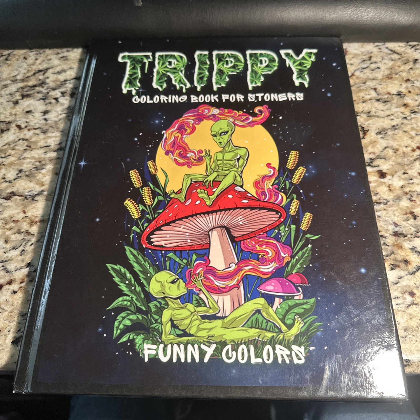 Stoner Coloring Book: 50+ Trippy Psychedelic Pages for Adults, 420…