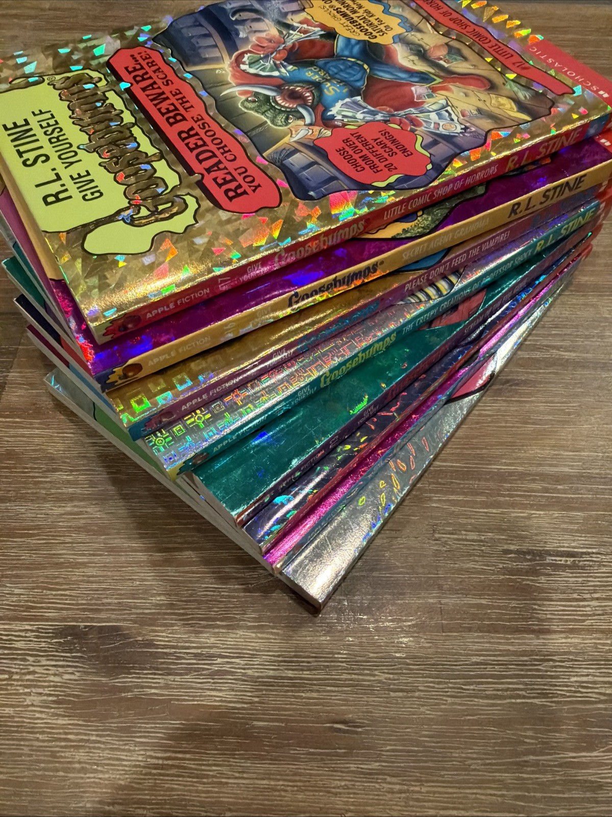 Like New Lot Of 1st Print Give Yourself Goosebumps #10-#17 RL Stine