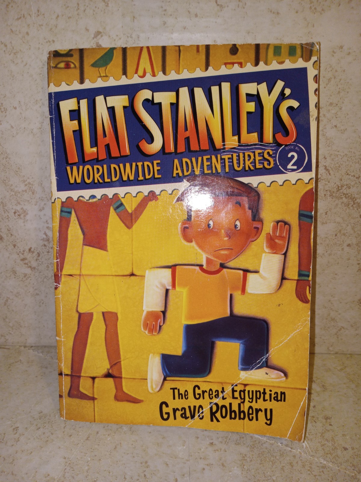 FLAT STANLEY Adventure Books Lot (9) By: JEFF BROWN Paperback *Varied Condition*
