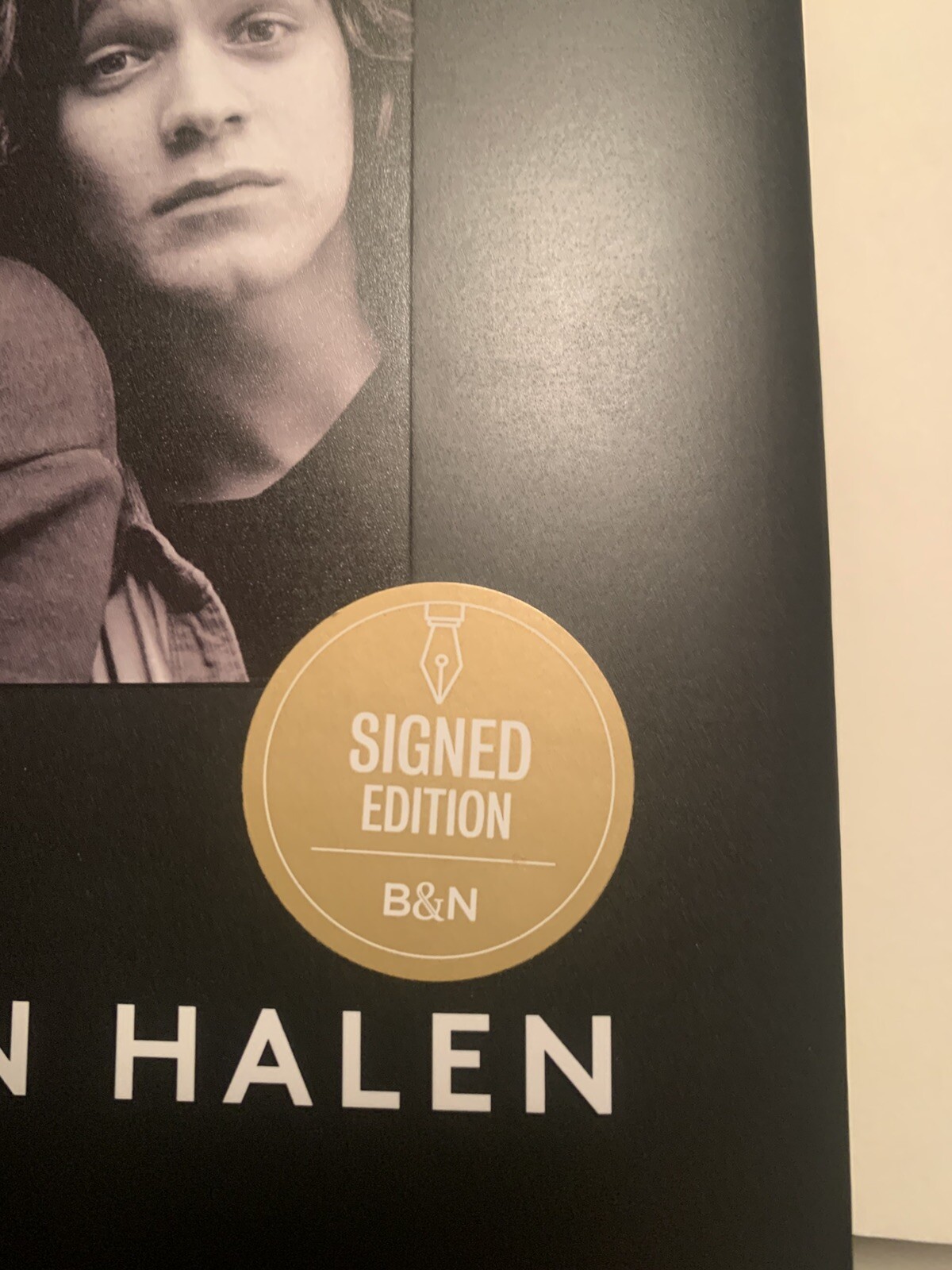 ALEX VAN HALEN SIGNED /Autographed BROTHERS BOOK New