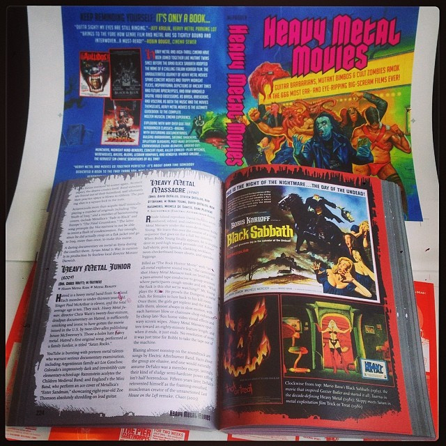 HEAVY METAL MOVIES 568pp Deluxe Softcover *Conan/Mad Max/Sabbath/LOTR/Horror/NEW