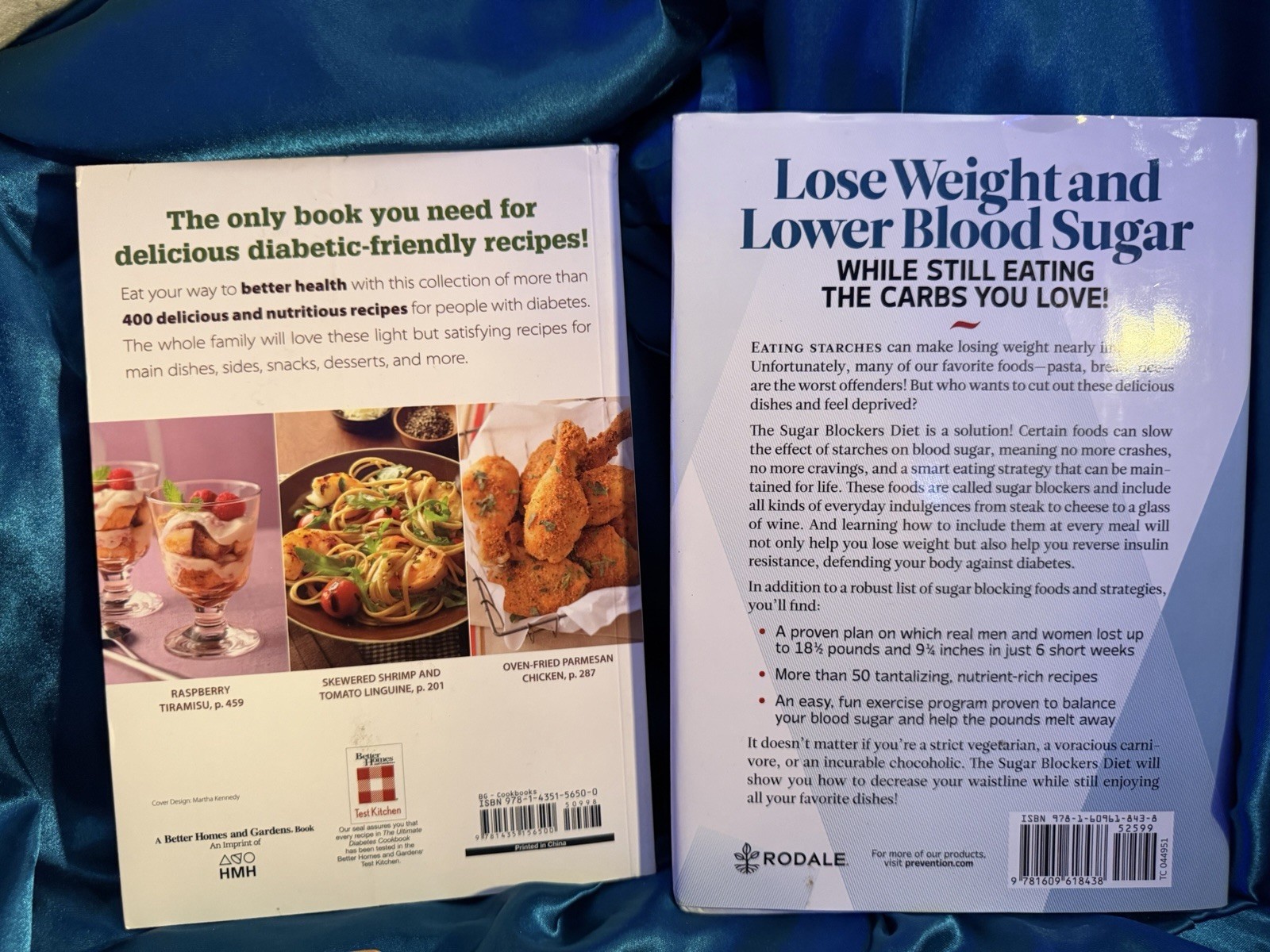LOT of 5 BOOKS ON DIABETES! Ultimate Diabetes Cookbook, Sugar Blockers Diet…