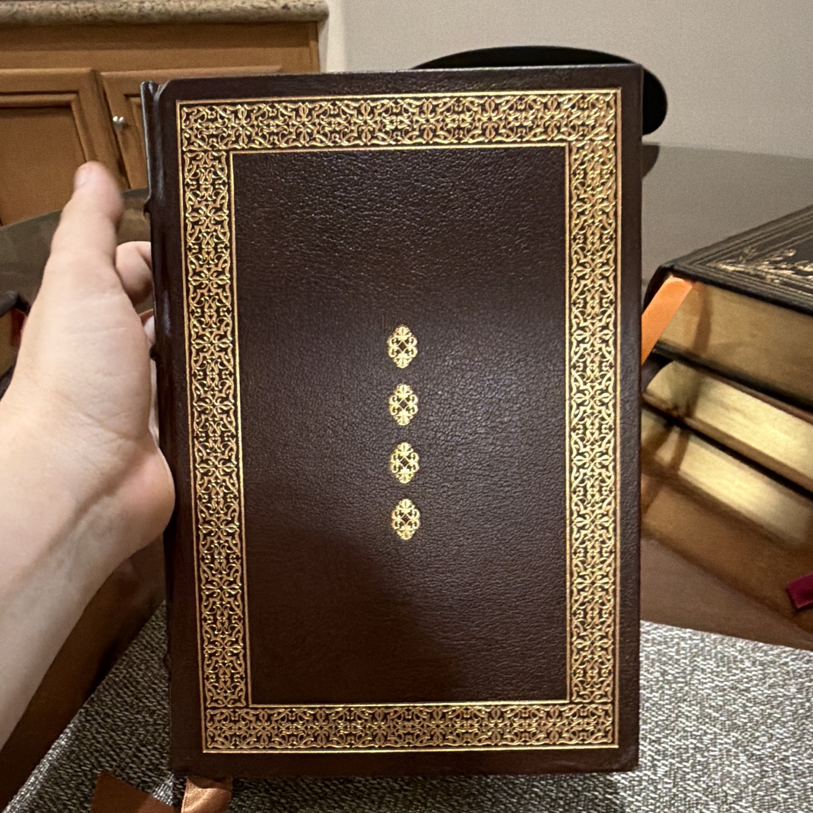 Ralph Waldo Emerson Essays Franklin Library Leather Bound Hardcover Essays
