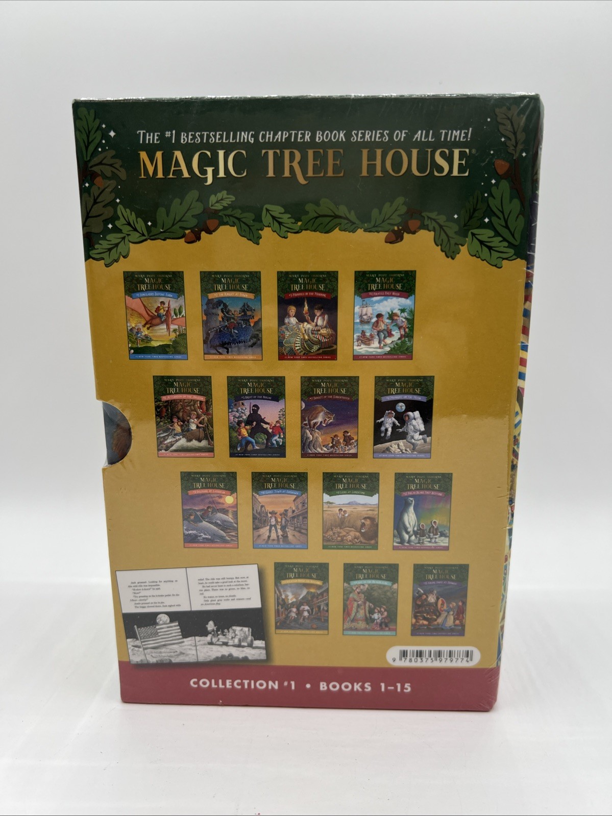 Magic Tree House Collection Book Set 1-15 by Mary Pope Osborne New/Sealed