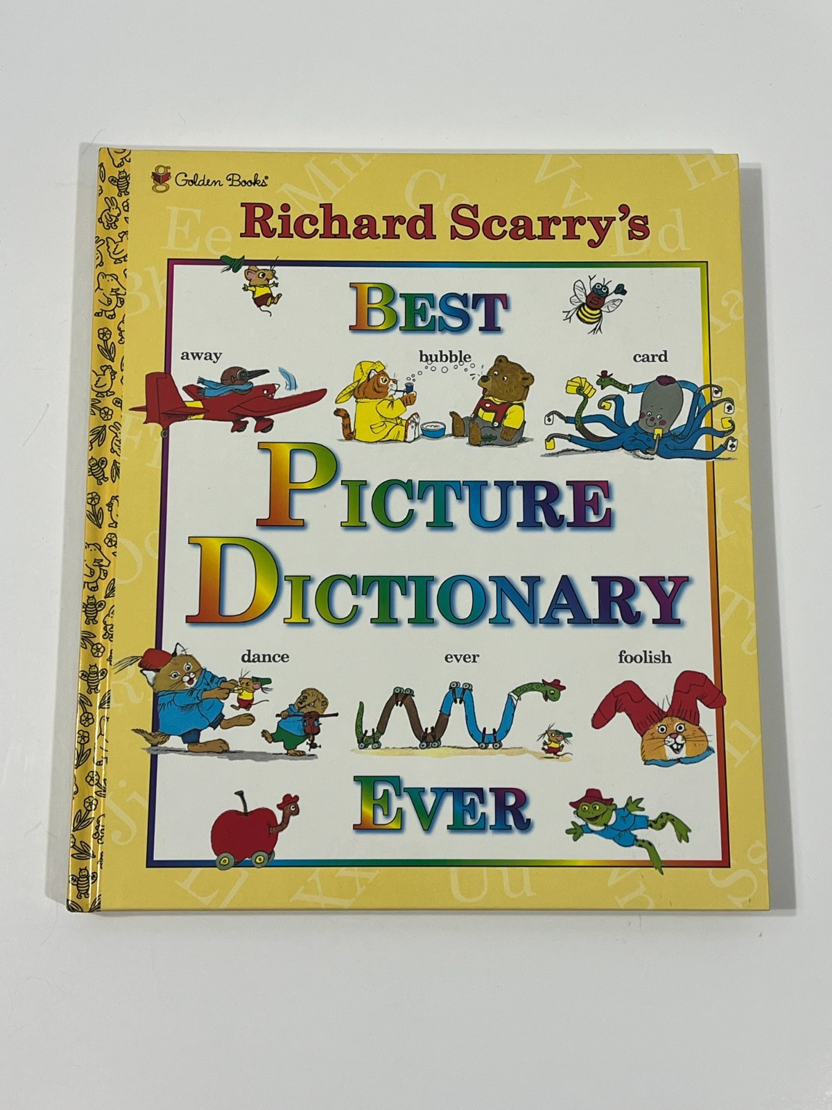 Richard Scarry LARGE Golden Books Hardcovers, Lot Of 7, Preowned