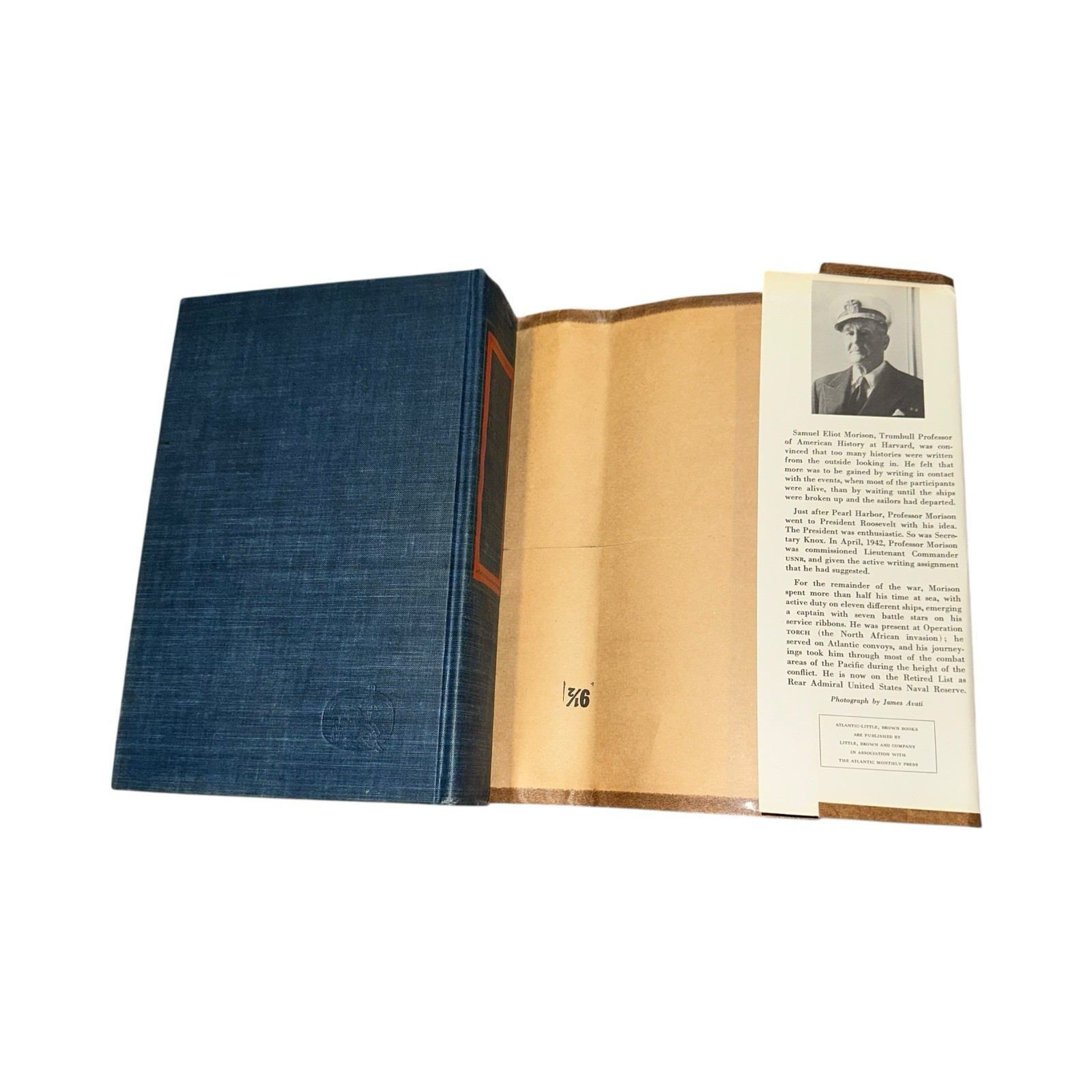 The Two-Ocean War Samuel Eliot Morison 1963 HC WWII Naval History Book