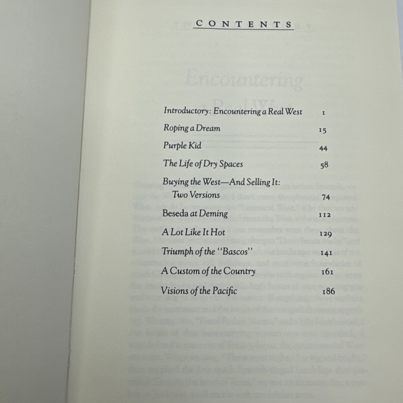 Frederick Turner Of Chiles Cacti and Fighting Cocks Notes on American West 1990