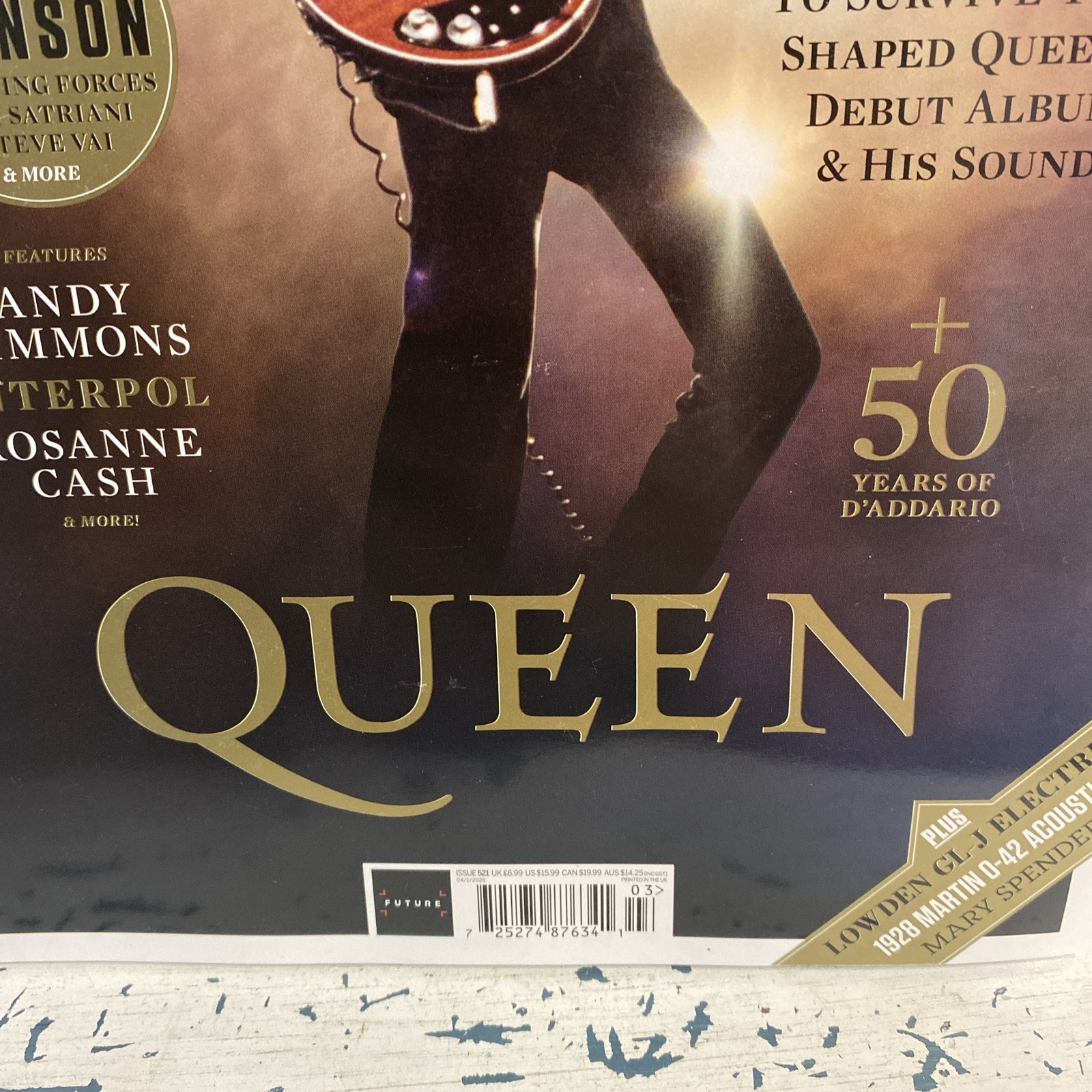 Guitarist Magazine The Band Queen Brian May