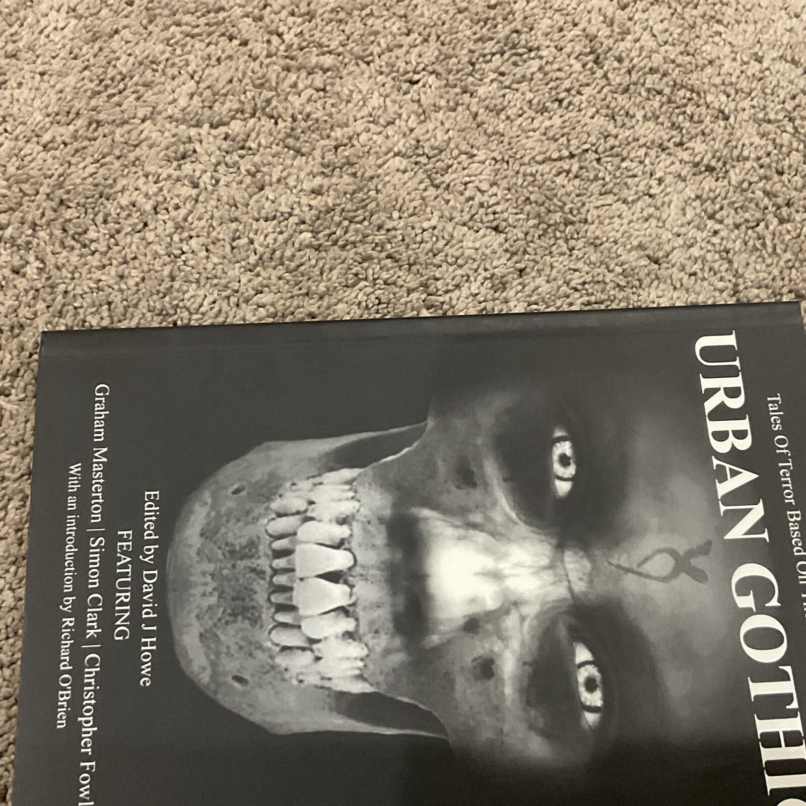 First Edition Urban Gothic Edited by David J. Howe