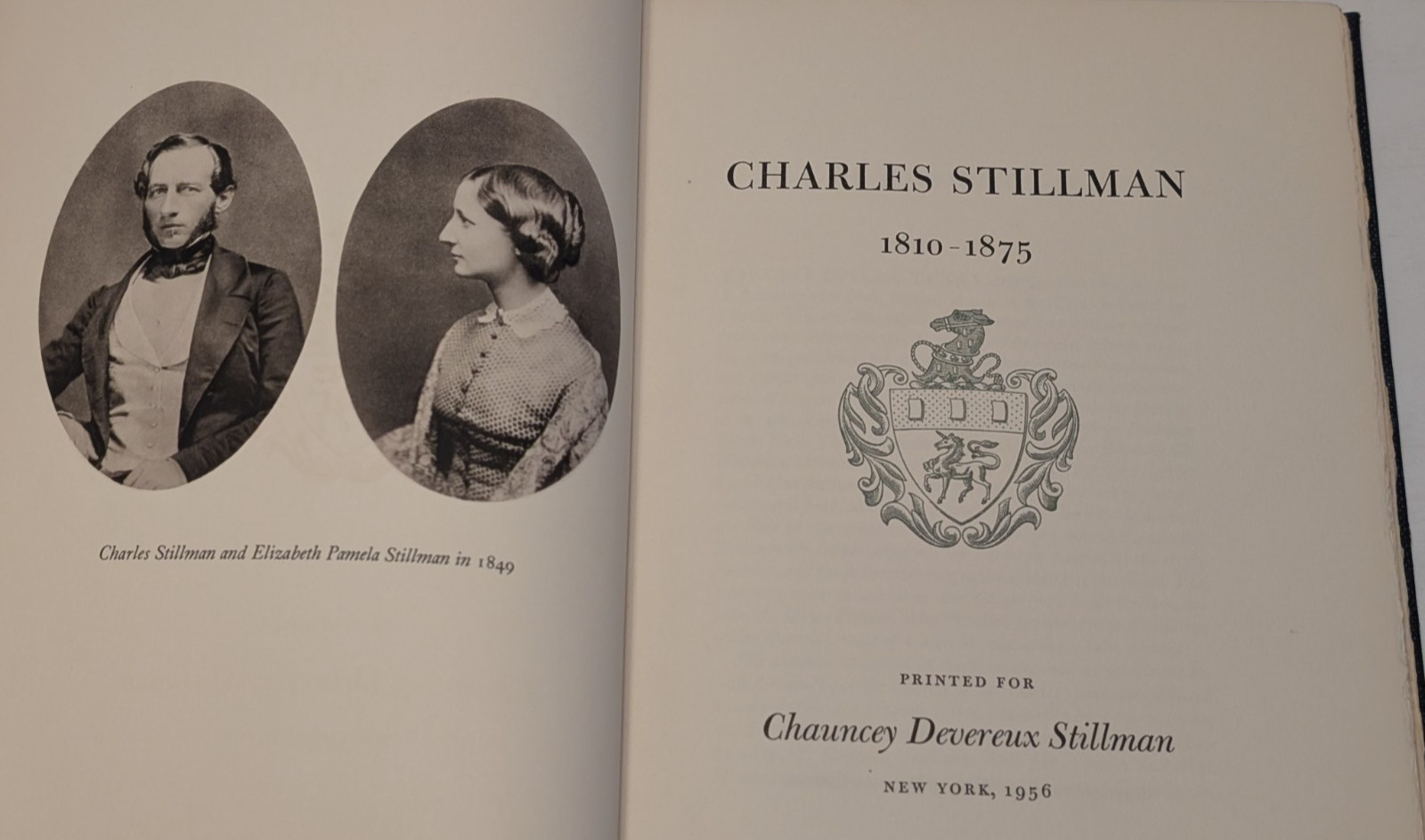 Charles Stillman, 1810-1875 Founder-Brownsville, Texas #262 Limited Print First