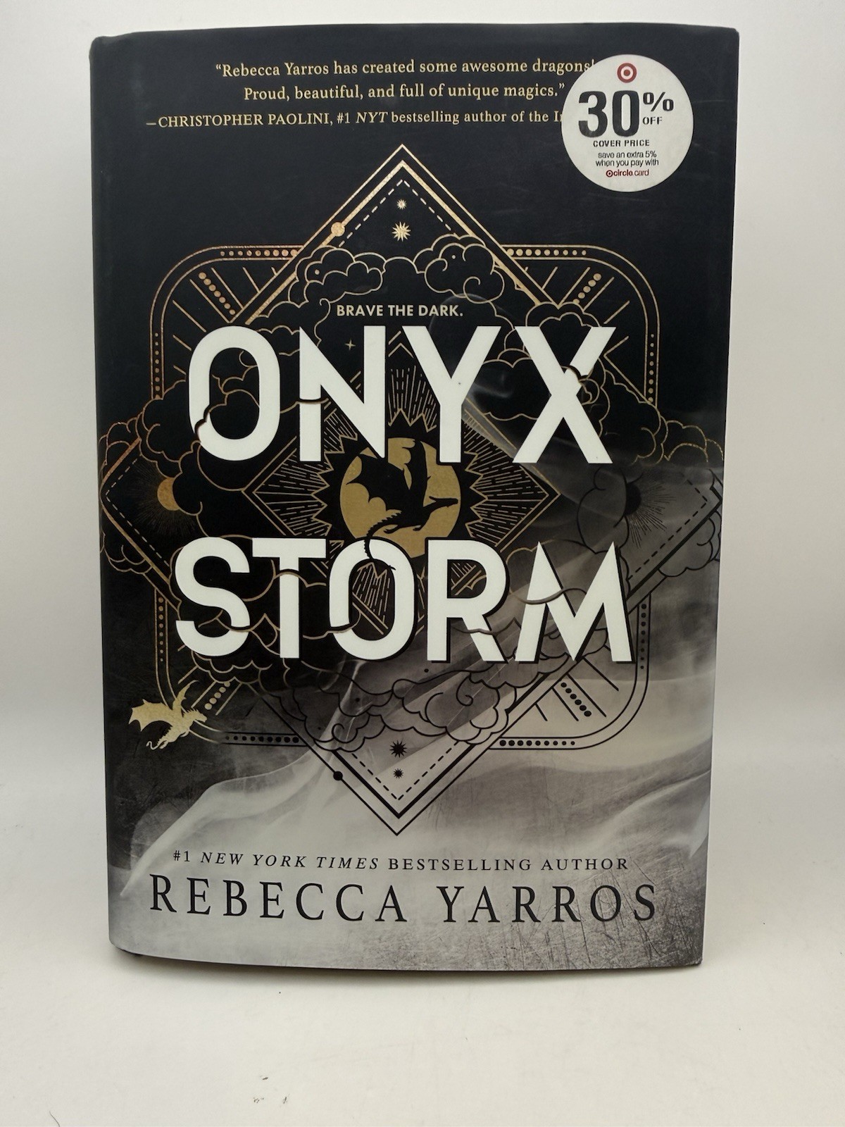 Onyx Storm (Standard Edition) by Rebecca Yarros (2025, Hardcover)