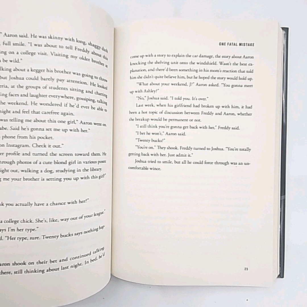 One Fatal Mistake by Tom Hunt 1st Edition 2019 Hardcover Book