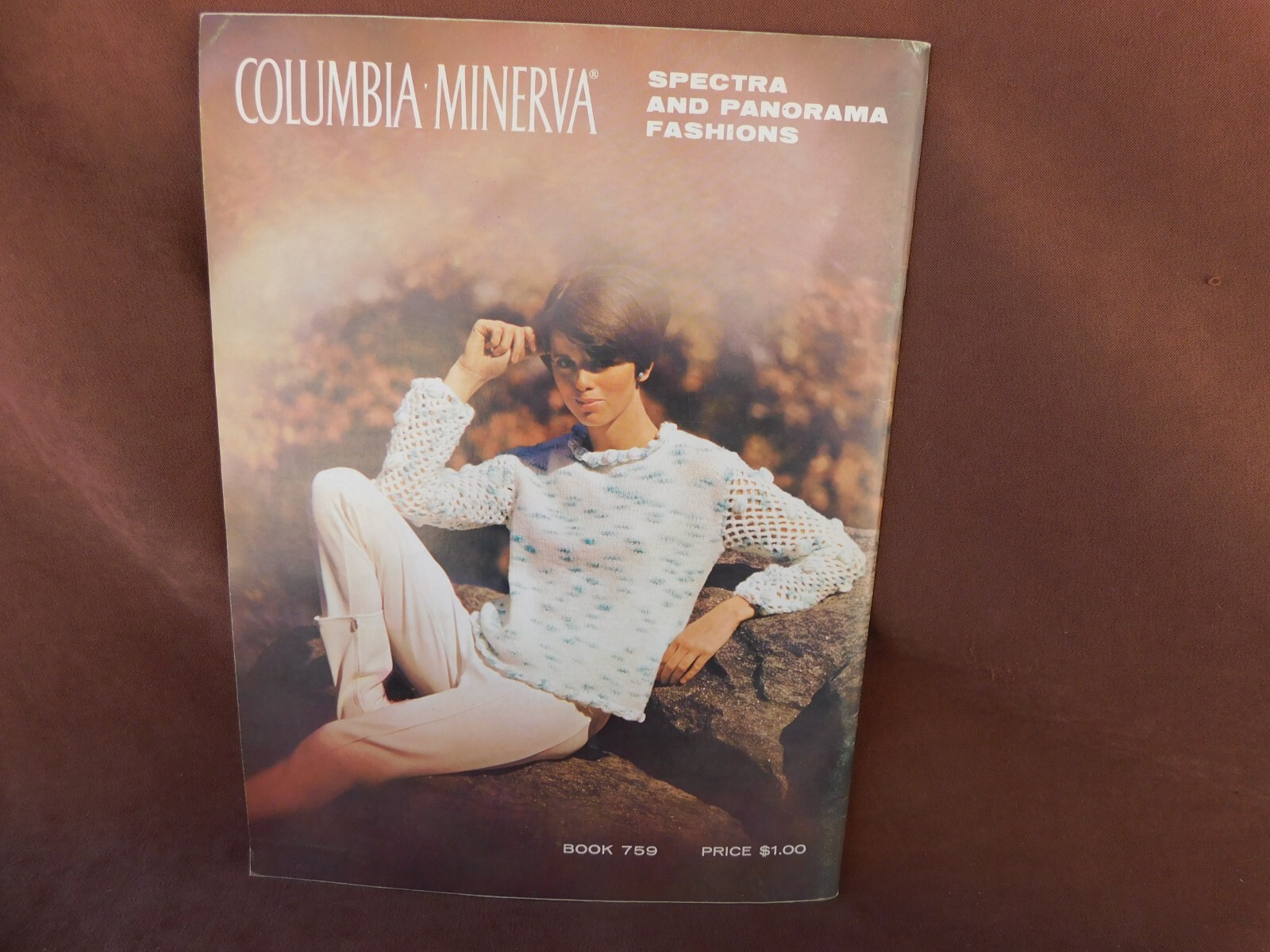 Spectra and Panorama Fashions Knitting Patterns Volume 759 Columbia Minerva