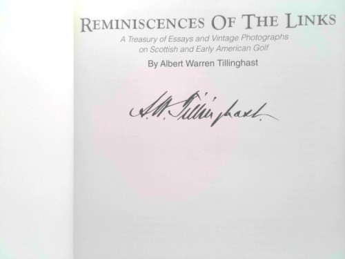 Reminiscences Of The Links
